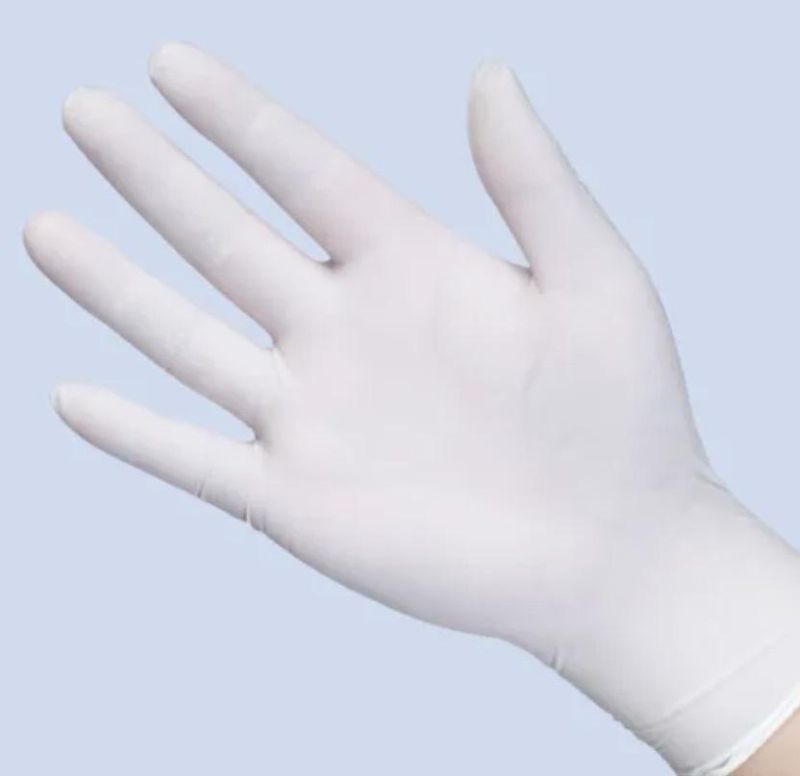 Sterile Nitrile Gloves Pre-Powdered Latex Gloves 10.0g