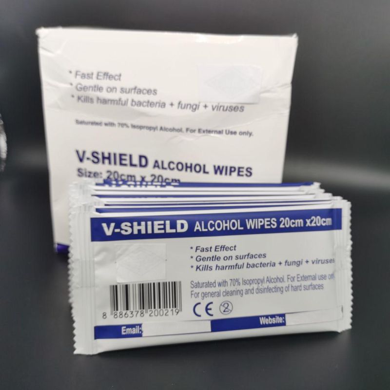 Individual Disinfection and Sterilization 70% Isopropyl Alcohol Wipes