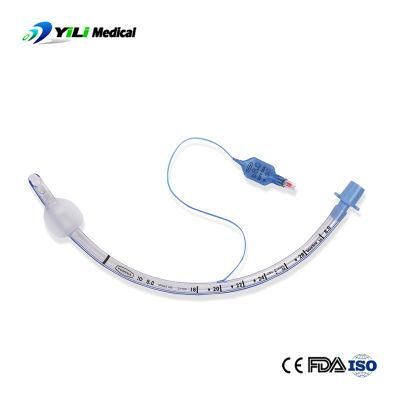 Oral or Nasal Preformed PVC Endotracheal Intubation Cuffed Ett Tube Endotracheal Tube for Artificial Airway