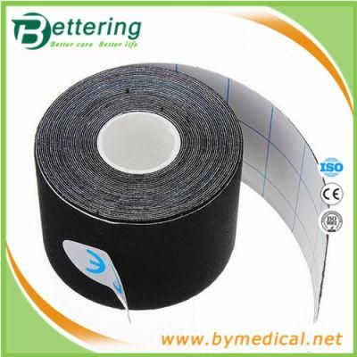 Elastic Cotton Sports Therapy Tape 5cmx5m Black Colour
