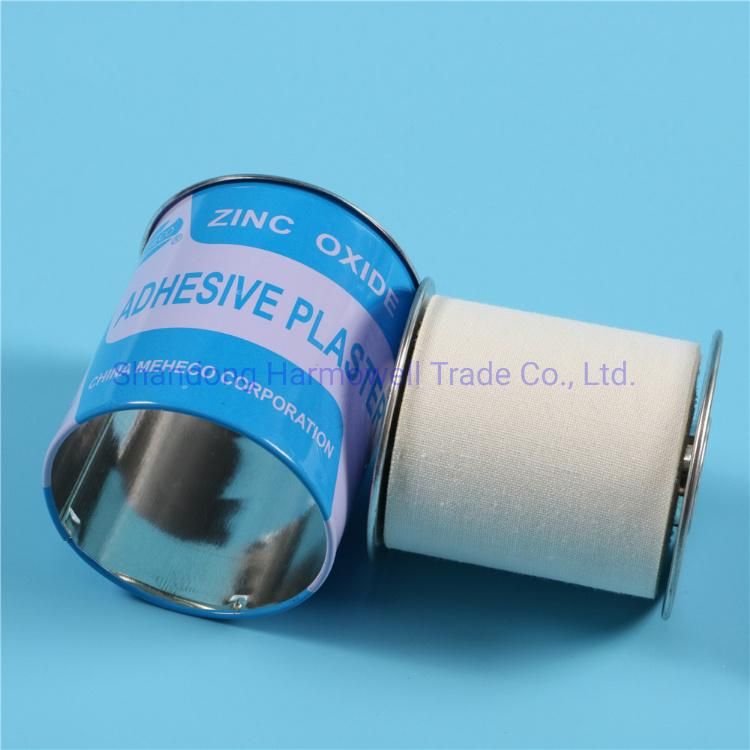 Hospital Surgical Tape Metal Cover Zinc Oxide Adhesive Plaster