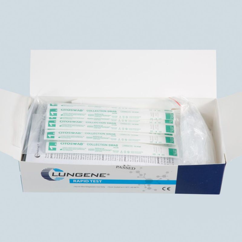 Lungene Antigen Test Kit Colloidal Gold Method CE Rapid Test Kit