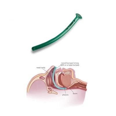 Disposable Nasal Nasopharyngeal Airway 7mm for First-Aid Emergency Medical Consumables