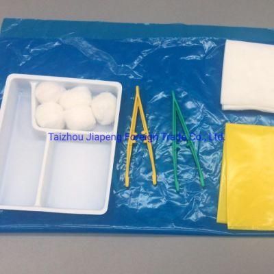 Basic Dressing Set Best Price Hospital Disposable Sterile Medical Instrument Surgical Basic Dressing Set