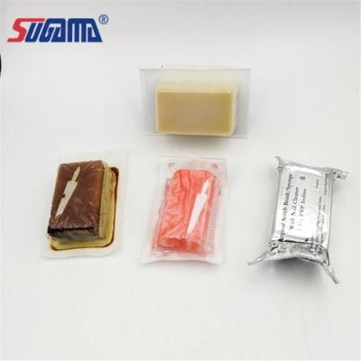 Surgical Hand Scrub Brush with 7.5% Povidone-Iodine Surgical Brush