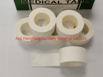 ISO Approved High Quality Medical Adhesive Zinc Oxide Cotton Tape Sports Tape 2.5cm