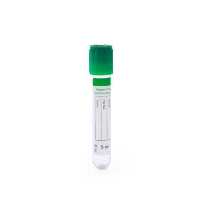 High Efficiency 13X75mm Heparin Blood Collection Tube for Most People