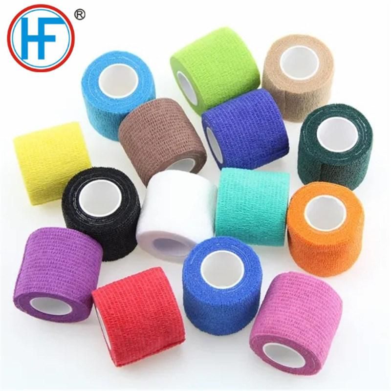 with International Certificates Non-Woven Cohesive Widely Pets Use Elastic Bandage
