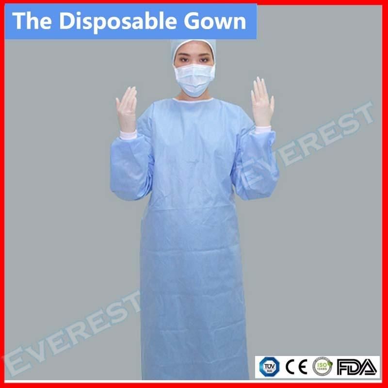 Surgical Gowns with Open Cuff