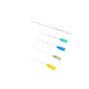 Medical Disposable Blunt Tip Micro Cannula Embedding Therapy Needle