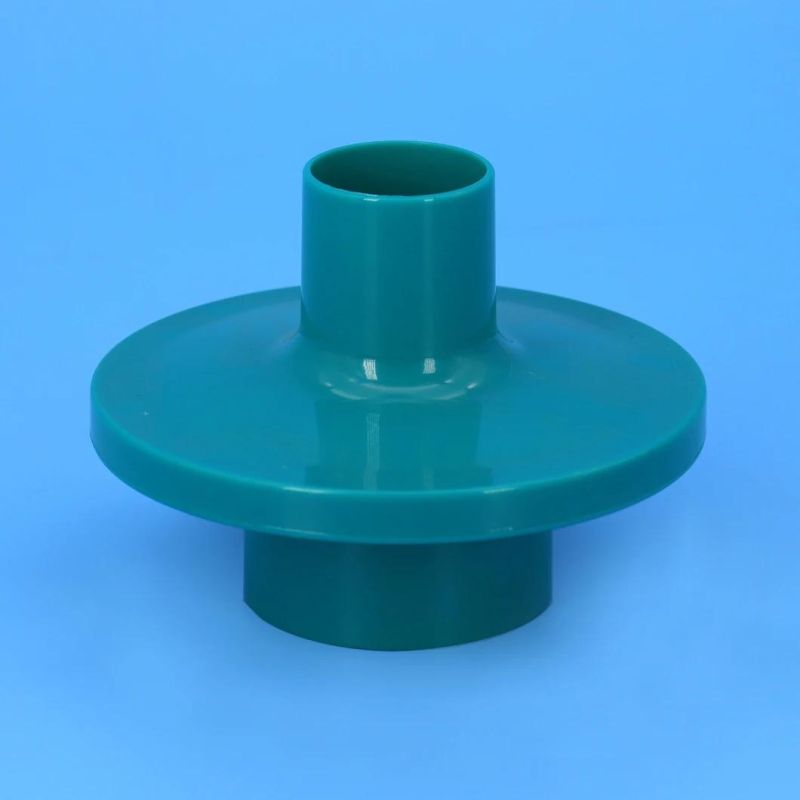 Green Spirometer Filter with Mouthpiece