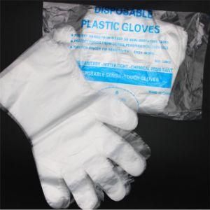 New Design Food Grade HDPE Gloves with Header Card
