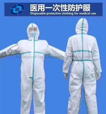 973 CE Certification Quality Guaranteed Medical Isolation Protective Suit