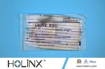 Surgical Supplies Urine Bags, 2000ml Urine Bags, Disposable Urine Bags