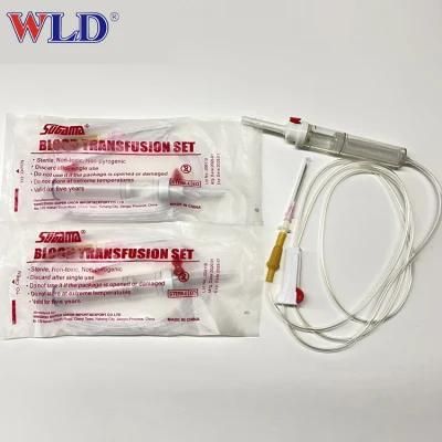 High Quality Medical Disposable Blood Transfusion Set with Needle