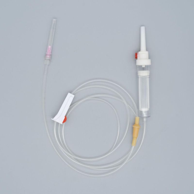 150 Cm Tube Length Blood Disposable Infusion Set Vented with Y Injection Port