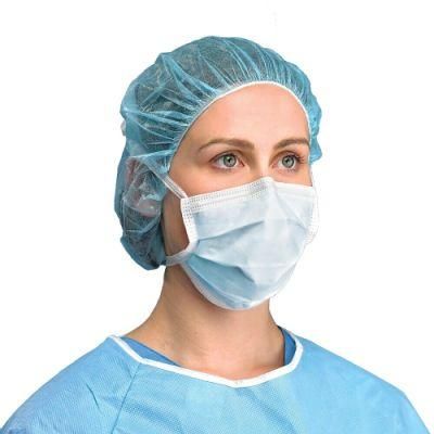 Polypropylene Disposable Surgical Bouffant Cap Round Hair Cover Net