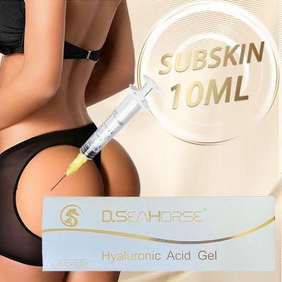 CE Certificate 10ml 20ml Buttock Hyaluronic Acid Dermal Filling Gel Face Injection