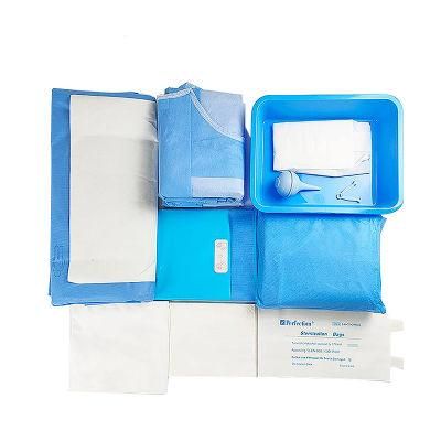 Medical Disposable Cesarean Pack Universal Pack Surgical Instrument Pack