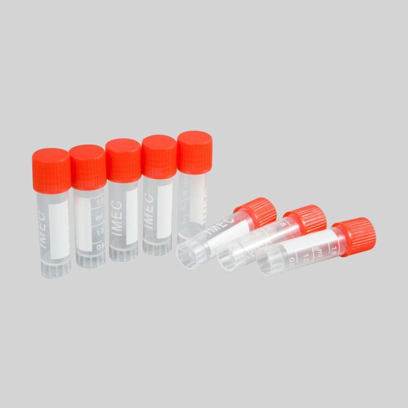 Lab Use Disposable Plastic Stool Cup with Cover