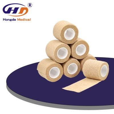 Supplies Non Woven Easy Tear Vet Wrap Cohesive Elastic Bandage Self Adhesive Bandage