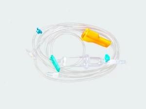 Popular Sale Patented IV Giving Infusion Set with Pump Use