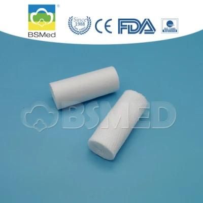 100% Disposable Medical Supply Gauze Bandage Roll with FDA Certificate