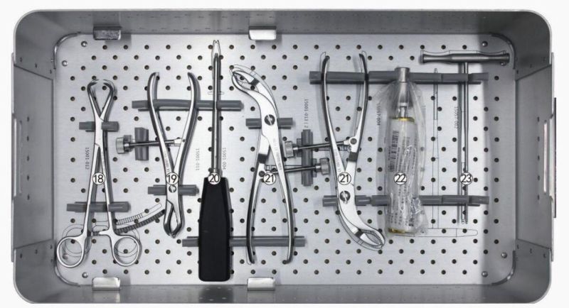 Simple Small Bone Loc Plate Surgical Instrument Set