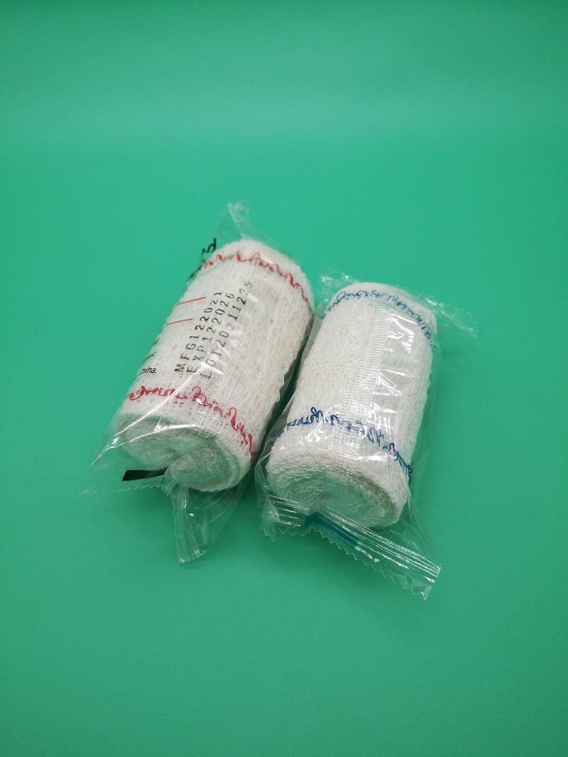 Disposable Medical Crepe White Spandex Bandage Warping