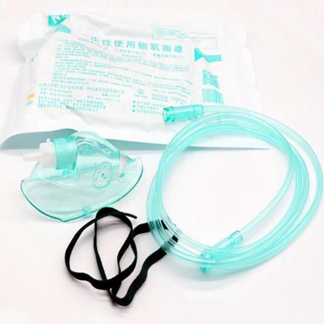 Portable Oxygen Cylinder with Mask Oxygen Mask with Reservoir Bag Oxygen Face Mask