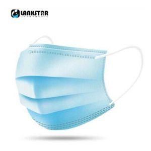 50PCS Disposable Medical Mouth Face Masks 3-Layer Respirator Mask Dust-Proof Personal Protection