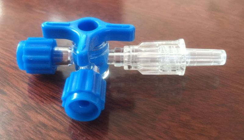 Rotation Type IV Catheter Three-Ways Stopcocks 3-Ways Stopcock