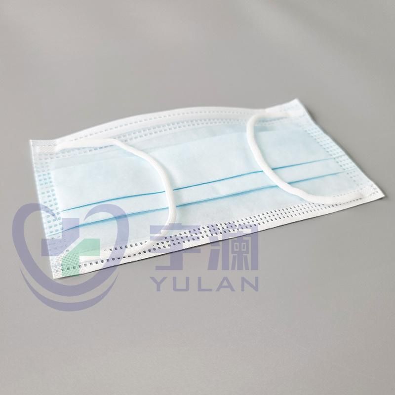 Disposable Medical Protective Surgical Face Mask with Ear Loop Type II
