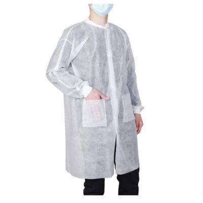 Disposable Lab Coats Professional Polypropylene Laboratory Coat