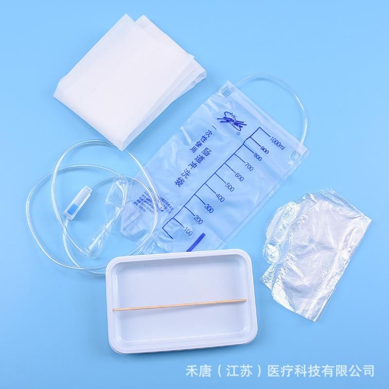 Disposable Enema Bag Medical Defecation Clear Intestinal Irrigator Household Constipation Enema Bag Enema Bag