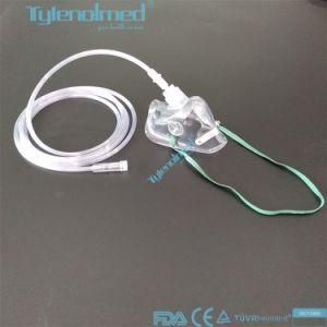 Hospital Single Use Medical Grade PVC Oxygen Face Mask with FDA for Adult &amp; Pediatric