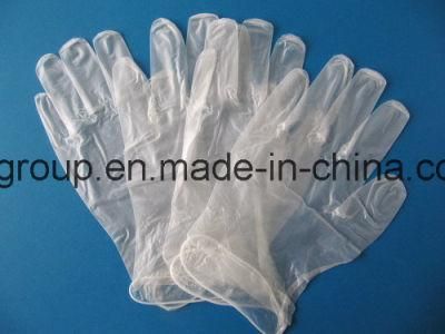 Clear Vinyl Gloves for Medical Use