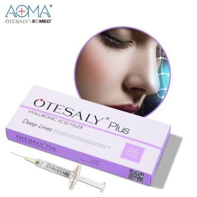 CE ISO Approved Otesaly Price Face Filler Anti Wrinkles Injection Deep Lines Hyaluronic Acid Gel Dermal Filler