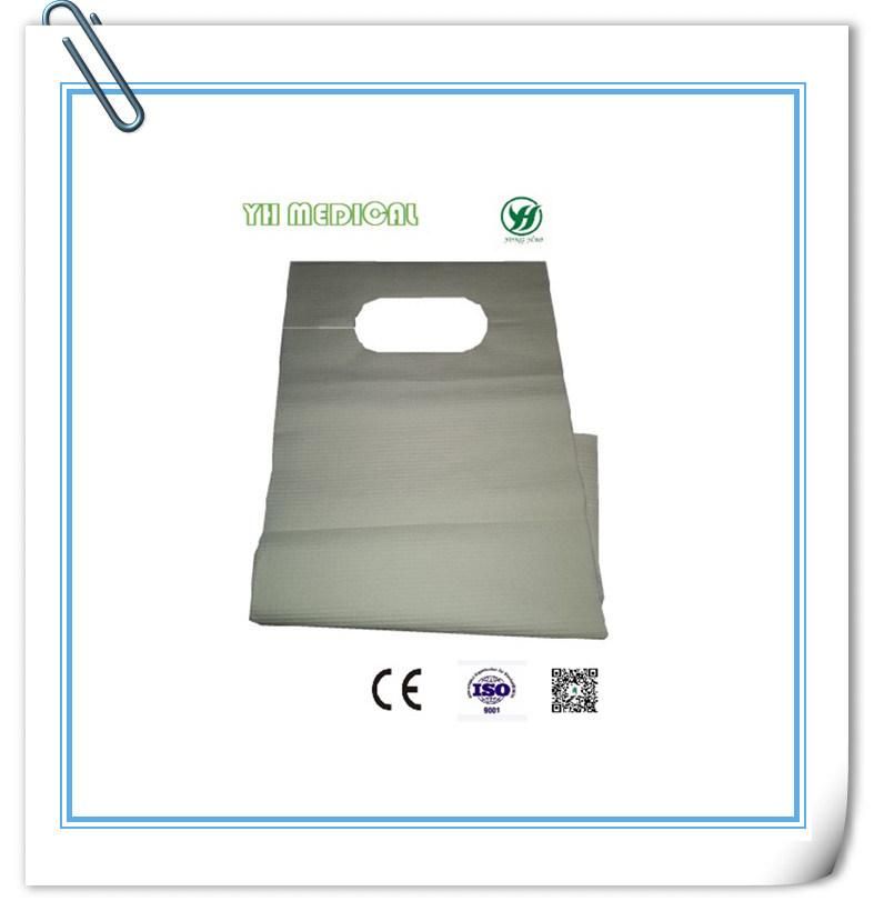 2017 Hot Sales Disposable Paper Apron for Medical Usage