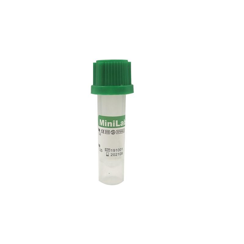Disposable 0.25ml/0.5ml Mini Vacuum Blood Collection Tube