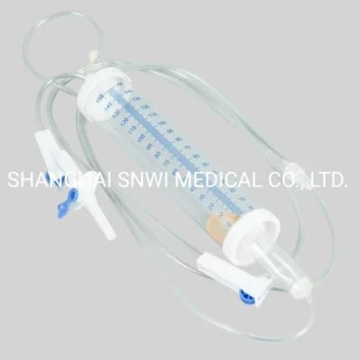 Medical Products Disposable Sterile Infusion Set with Burette (100ml 150ml 60drops)