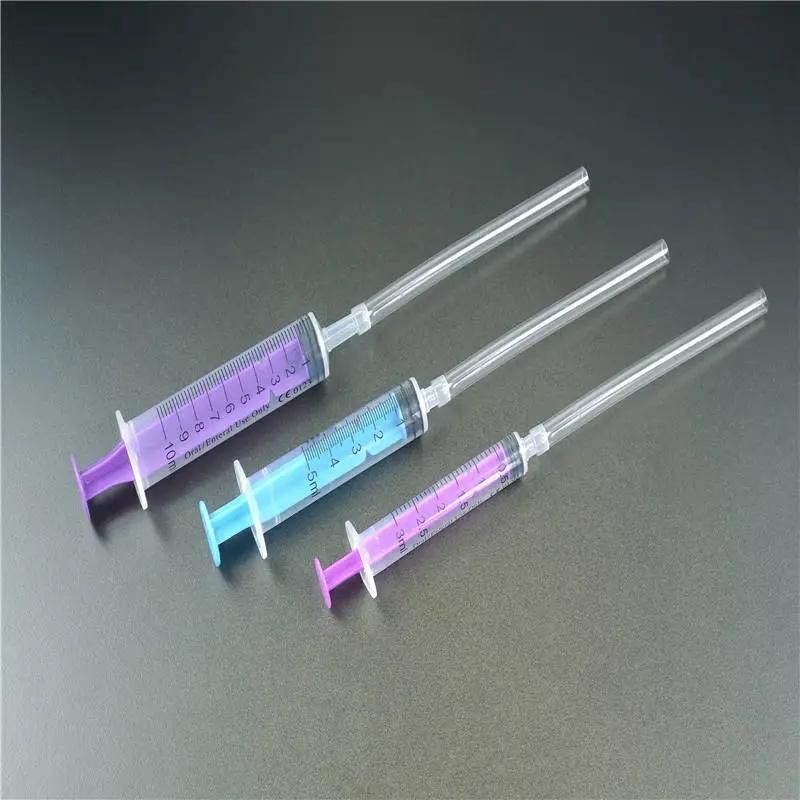 Medical Disposable Plastic Luer Lock 0.5ml 1ml 2ml 3ml 5ml 10ml 20ml 50ml Syringe Luer Slip CE