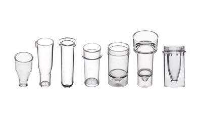 Plastic Transparent Sample Cuvettes Cup for French Stago Coagulometer