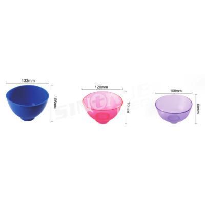 750ml 400ml 280ml PVC Rubber Bowl