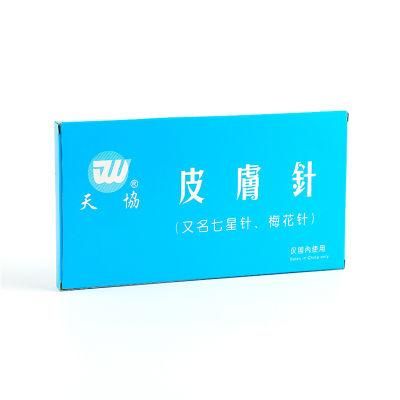 Factory Price Trade Asssurance Disposable Sterile Double Head Facial Dermal Hammer Plum Blossom Needle for Beginners