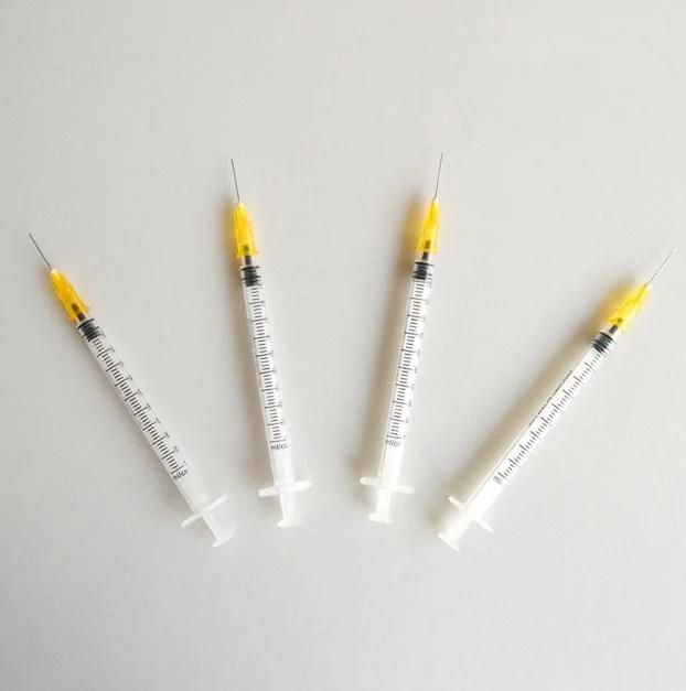 Sterile Disposable Syringe with Needle 1ml