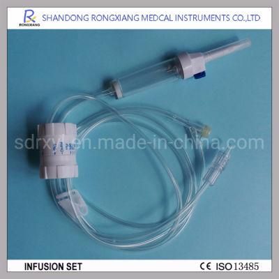 Medical Disposable IV Infusion Set with Flow Control Regulator