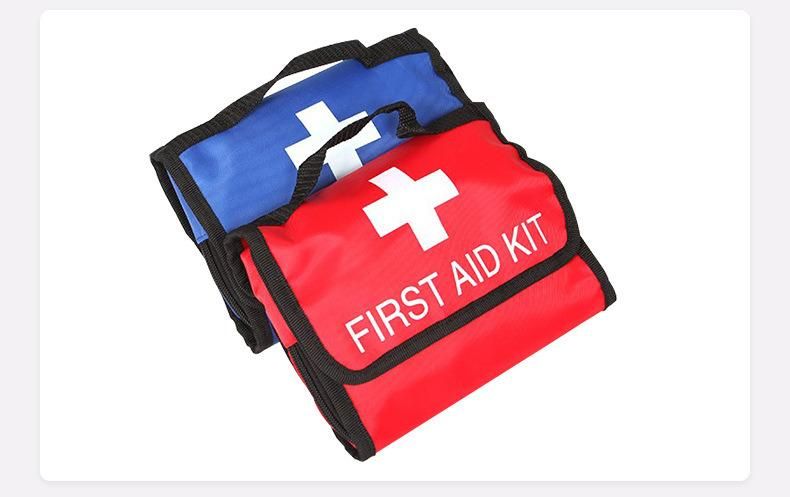 First Aid Bag Tote Empty Small First Aid Kit Bag Outdoor Travel Rescue Pouch First Responder Medicine Bag