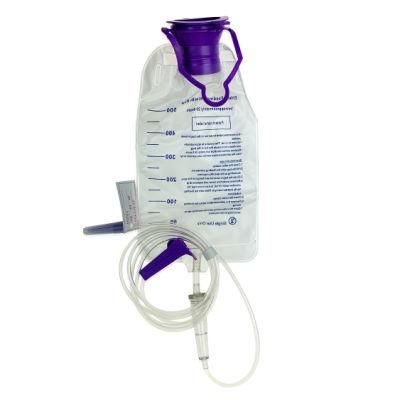 Wego Medical Consumables Wholesale Factory Disposable Enteral Feeding Sets with Bag