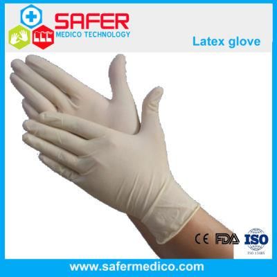 Latex Glove Disposable Medical Gloves with FDA